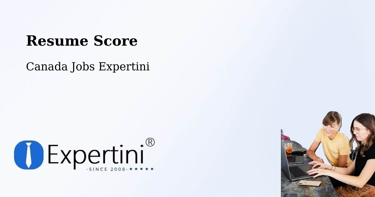 Resume Score & Job Description Match Tool – Claresholm - Canada Jobs Expertini