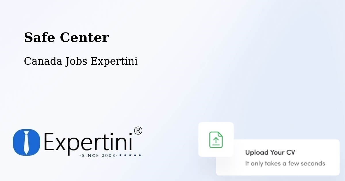 Safety Center – Claresholm - Canada Jobs Expertini